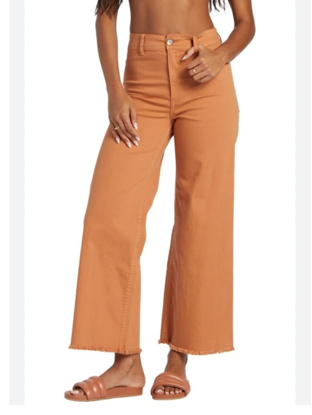 NEW! Billabong Wide-Leg Free Fall Toffee Jeans Size 31